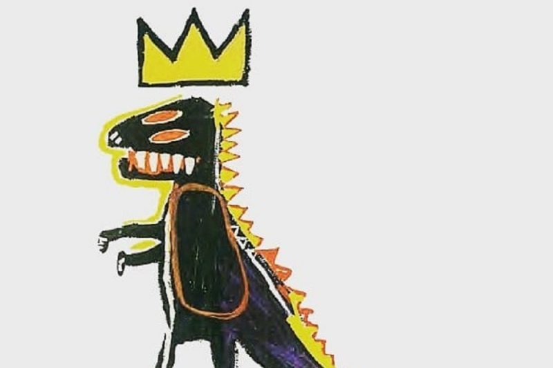 Basquiat crown motif.